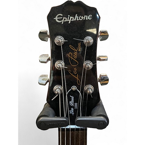 Used Epiphone Les Paul 100 Bolt On Cherry Sunburst Solid Body Electric Guitar