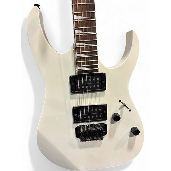 Used Ibanez Gio Ax Antique White Solid Body Electric Guitar