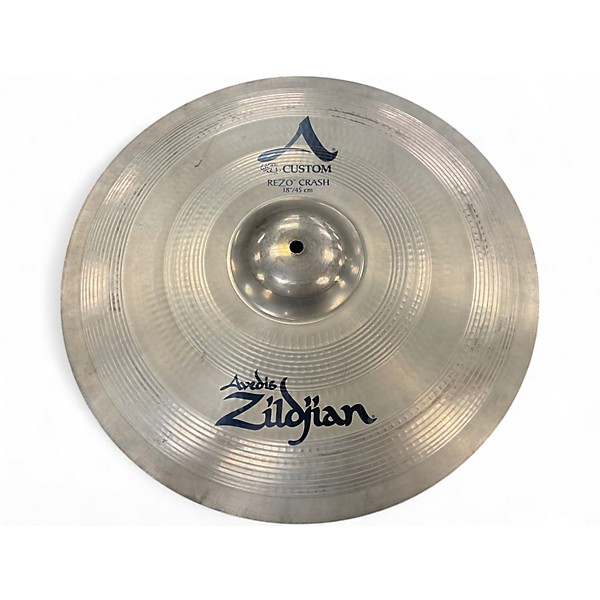 Used Zildjian 18in A Custom Rezo Crash Cymbal