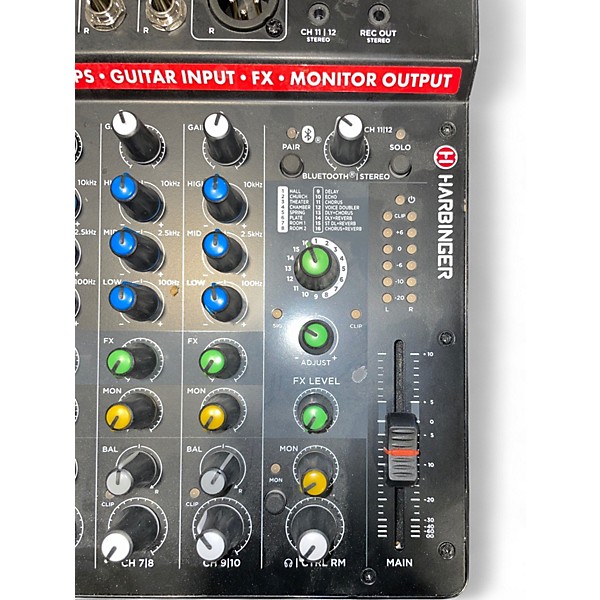 Used Harbinger LV12 Unpowered Mixer