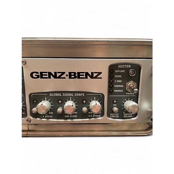 Used Genz Benz GBE750 Bass Amp Head