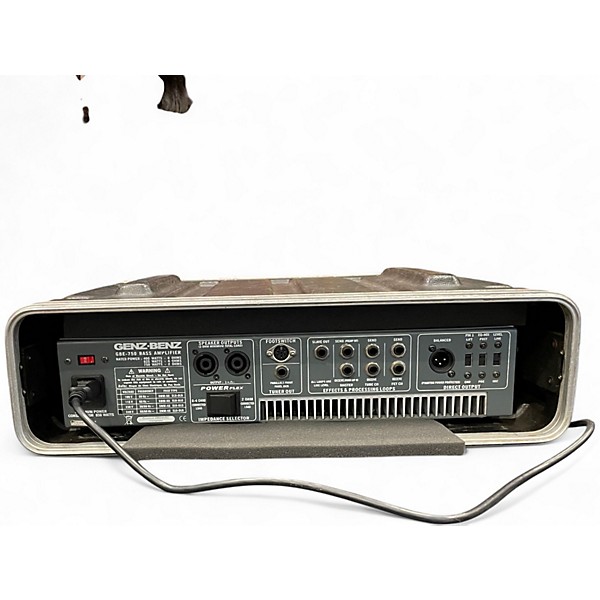 Used Genz Benz GBE750 Bass Amp Head