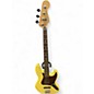 Used Fender Deluxe Active Jazz Bass Cream Electric Bass Guitar thumbnail