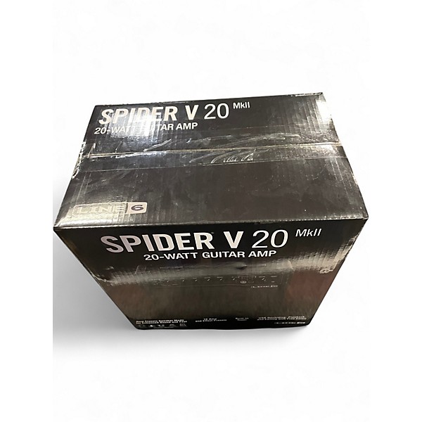 Used Line 6 Spider V 20 MkII 20w 1x8 Guitar Combo Amp