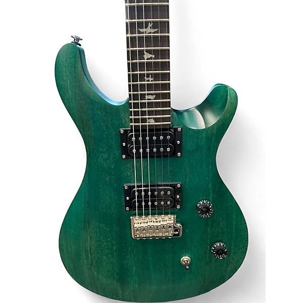 Used PRS SE CE24 Turquoise Solid Body Electric Guitar