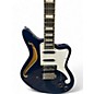 Used D'Angelico Premier Bedford Navy blue Hollow Body Electric Guitar