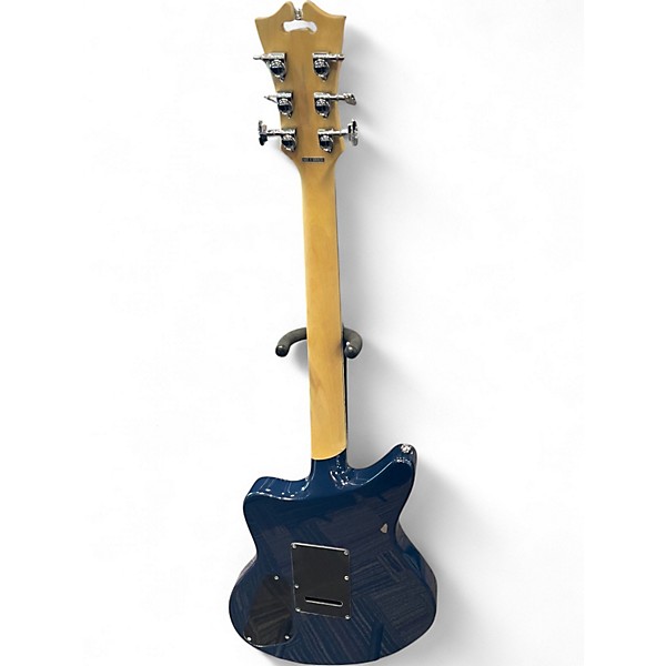 Used D'Angelico Premier Bedford Navy blue Hollow Body Electric Guitar