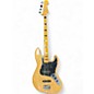 Used Squier Classic Vibe 70s Jazz Bass Natural Electric Bass Guitar thumbnail