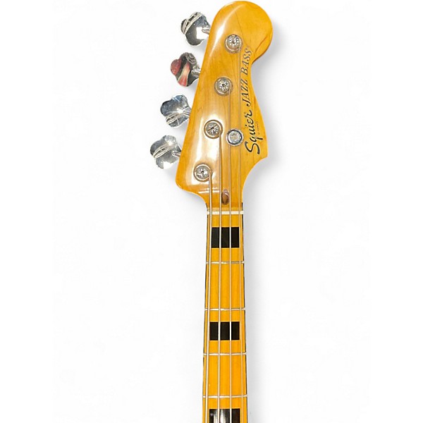 Used Squier Classic Vibe 70s Jazz Bass Natural Electric Bass Guitar