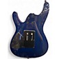 Used Ibanez S670QM Blue Sapphire Solid Body Electric Guitar