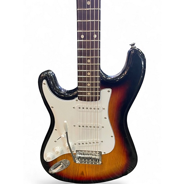 Used Sx Custom Handmade VTG SERIES 2 Tone Sunburst Solid Body Electric Guitar
