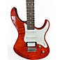 Used Yamaha PAC212VFM TIGER RED Solid Body Electric Guitar