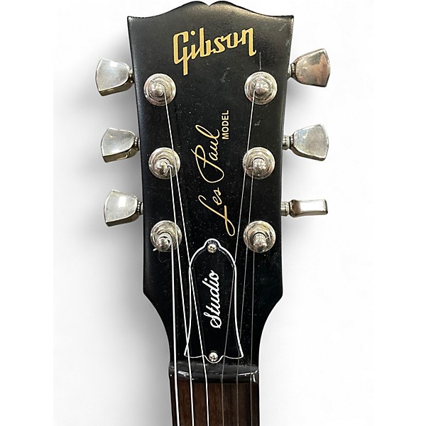 Used Gibson Les Paul Studio Mahogany Solid Body Electric Guitar