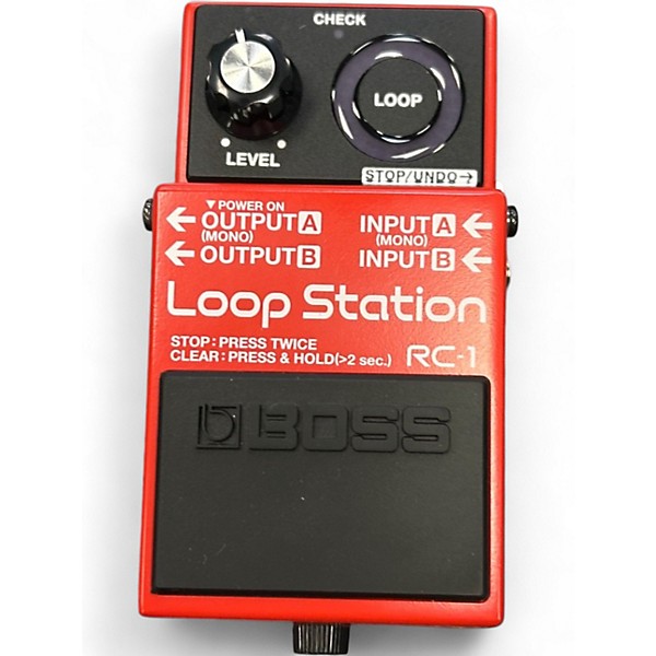 Used BOSS RC1 Loop Station Pedal
