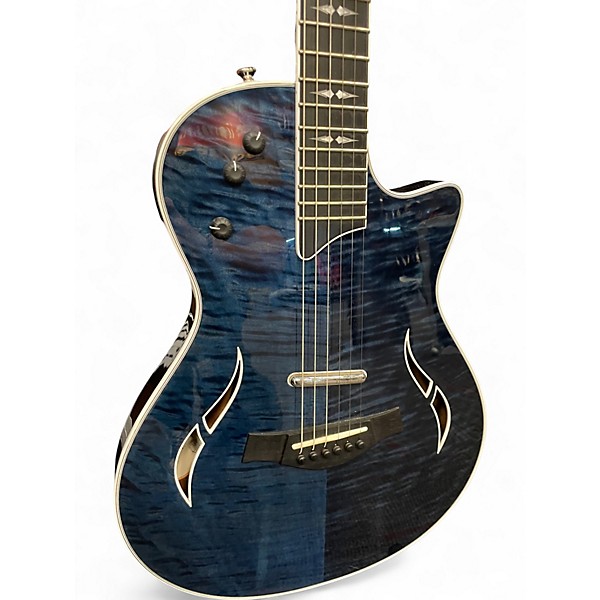 Used Taylor T5Z PRO PACIFIC BLUE Acoustic Electric Guitar