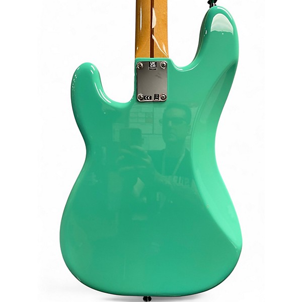 Used Fender Vintera 50s Precision Bass Seafoam Green Electric Bass Guitar
