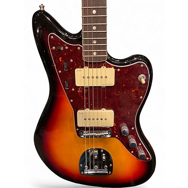 Used Fender American Ultra Jazzmaster 2 Color Sunburst Solid Body Electric Guitar