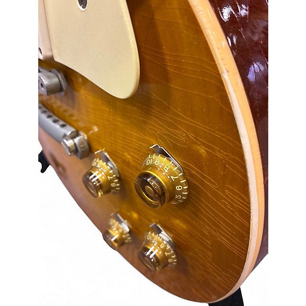 Used 2023 Gibson Custom Shop '58 Les Paul Heavy Aged Lemonburst Solid Body Electric Guitar