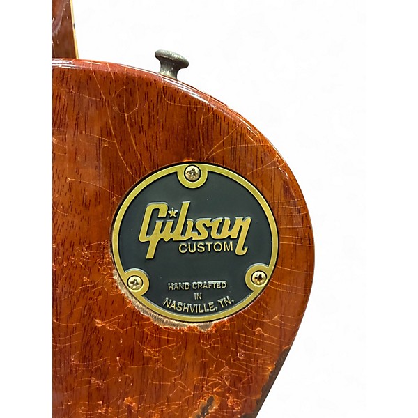 Used 2023 Gibson Custom Shop '58 Les Paul Heavy Aged Lemonburst Solid Body Electric Guitar