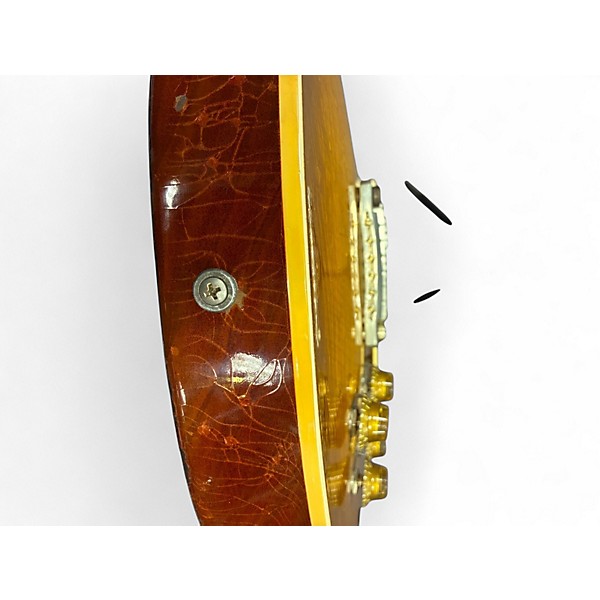 Used 2023 Gibson Custom Shop '58 Les Paul Heavy Aged Lemonburst Solid Body Electric Guitar