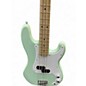 Used Squire PRECISION BASS Surf Green Electric Bass Guitar