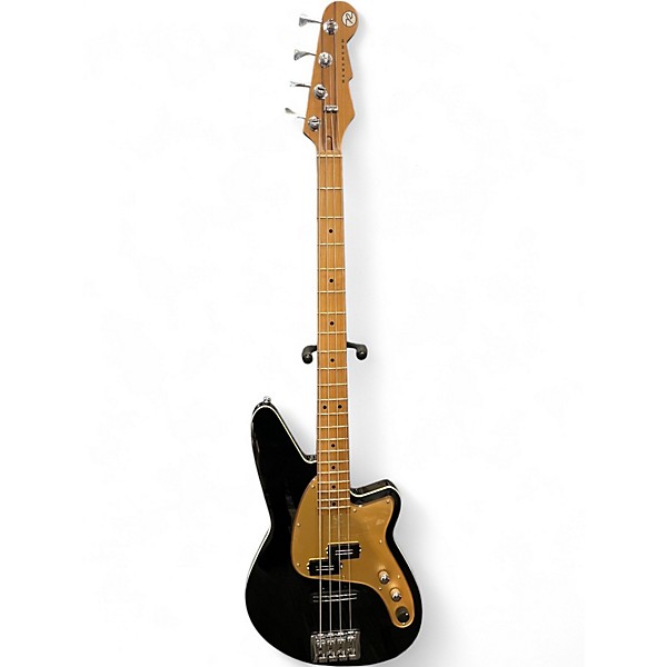Used Reverend Decision P Bass Black Electric Bass Guitar