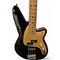 Used Reverend Decision P Bass Black Electric Bass Guitar