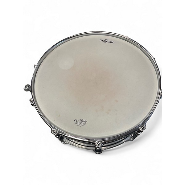 Used Majestic 14in Snare Drum Chrome Drum