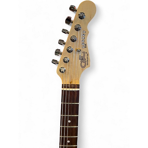 Used G&L usa leagacy fullerton deluxe Black Solid Body Electric Guitar
