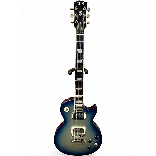 Used Gibson Les Paul Robot Blue Solid Body Electric Guitar