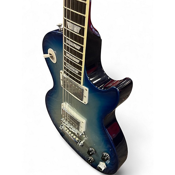 Used Gibson Les Paul Robot Blue Solid Body Electric Guitar