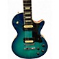 Used Heritage factory special h150 Blue Burst Solid Body Electric Guitar