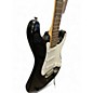 Used Squier Standard Stratocaster Black Solid Body Electric Guitar