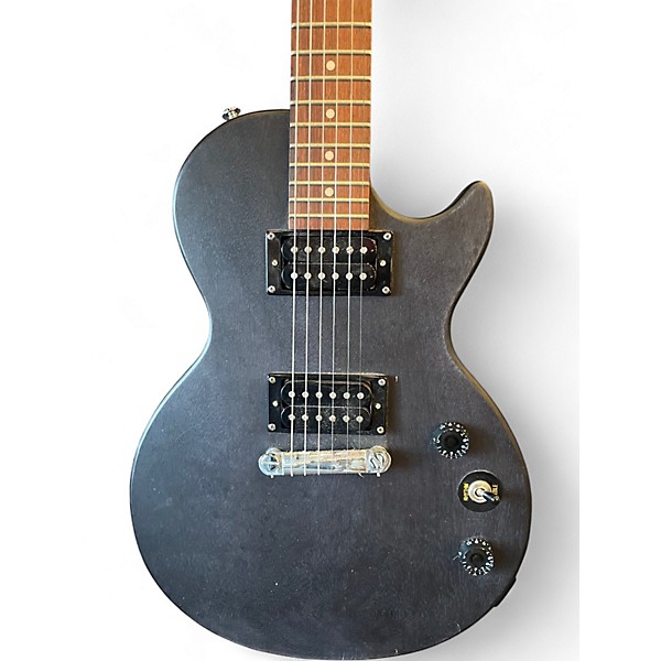 Used Epiphone Les Paul Special I Satin Black Solid Body Electric Guitar