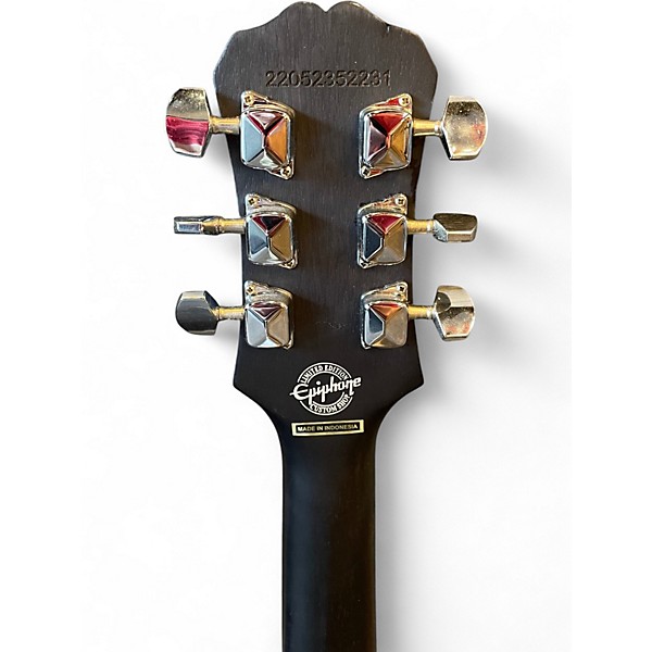 Used Epiphone Les Paul Special I Satin Black Solid Body Electric Guitar