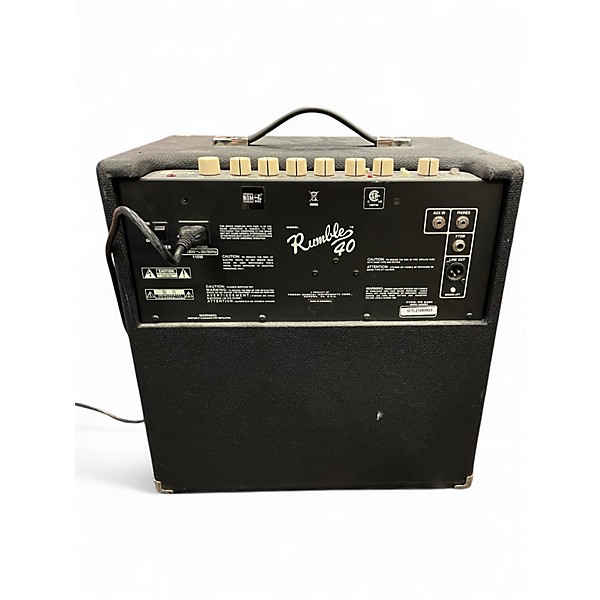 Used Fender Rumble 40 Bass Combo Amp