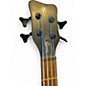 Used Warwick Corvette $$ Black Electric Bass Guitar