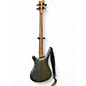 Used Warwick Corvette $$ Black Electric Bass Guitar
