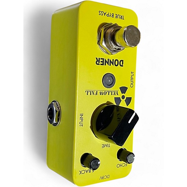 Used Donner Yellow Fall Bypass Effect Pedal