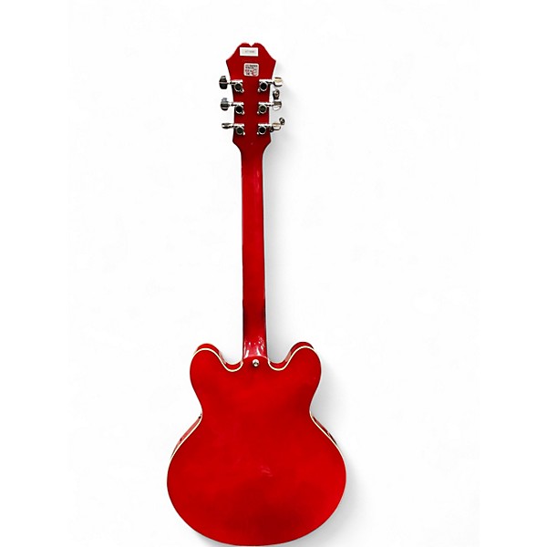 Used Epiphone DOT CH Cherry Hollow Body Electric Guitar