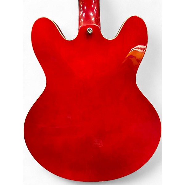 Used Epiphone DOT CH Cherry Hollow Body Electric Guitar