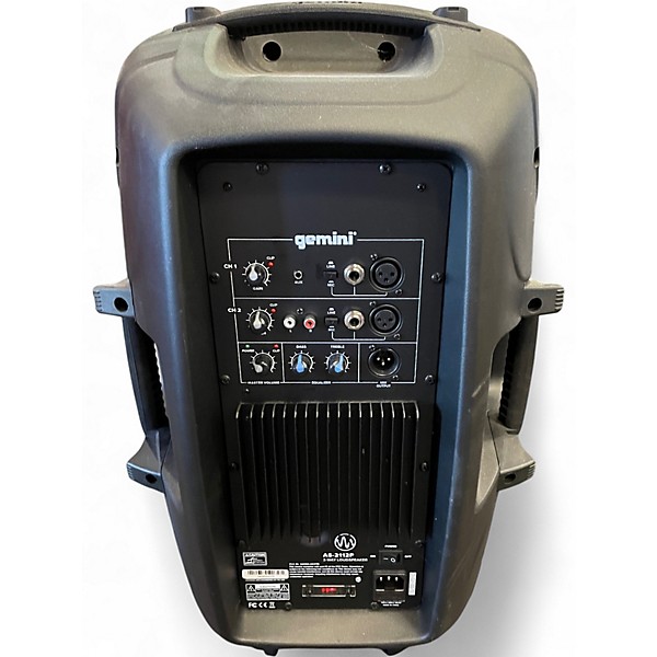Used Gemini AS-2112P Powered Speaker