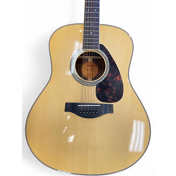 Used Yamaha LL16-12 Natural 12 String Acoustic Electric Guitar