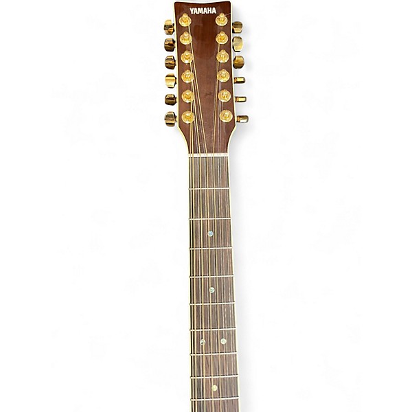 Used Yamaha LL16-12 Natural 12 String Acoustic Electric Guitar