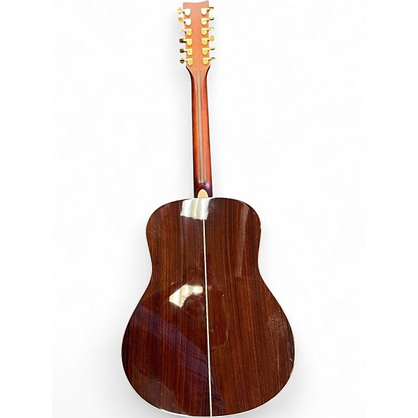 Used Yamaha LL16-12 Natural 12 String Acoustic Electric Guitar