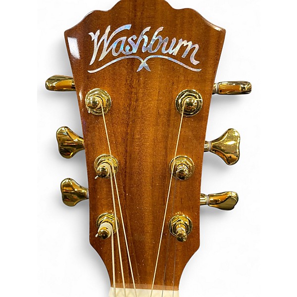 Used Washburn SC56S Natural Acoustic Guitar