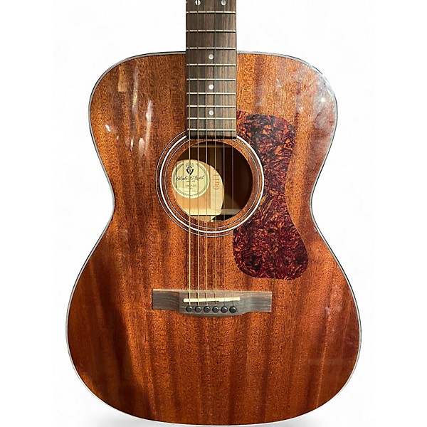 Used Guild OM-120 Natural Acoustic Guitar