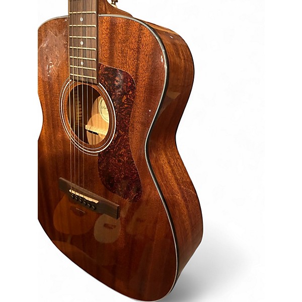 Used Guild OM-120 Natural Acoustic Guitar