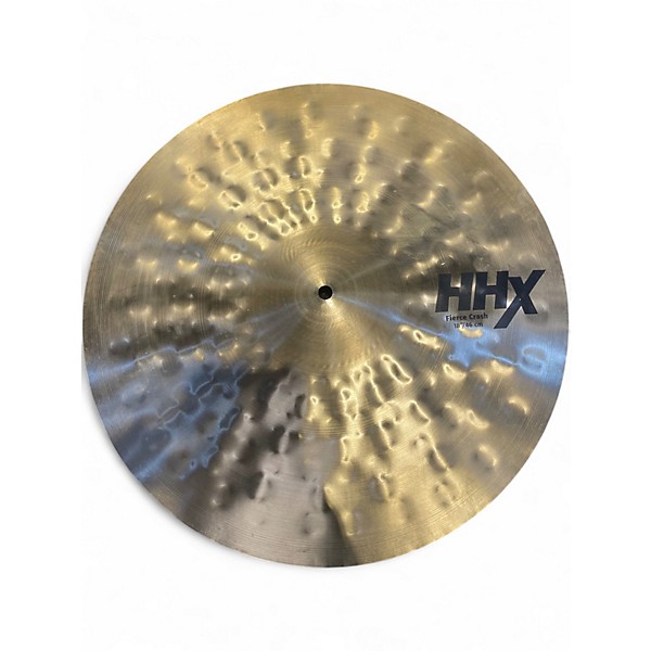 Used SABIAN 18in HHX FIERCE CRASH Cymbal
