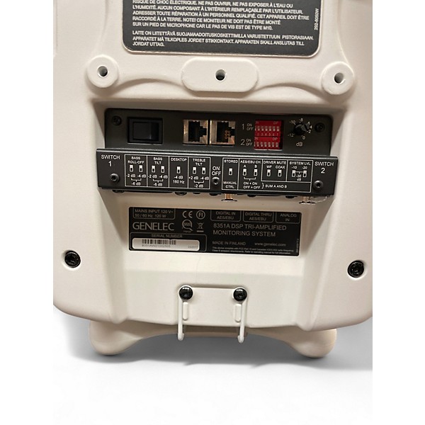 Used Genelec 8351A White Powered Monitor